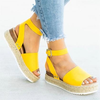 Wedges Shoes For Women High Heels Sandals Summer..