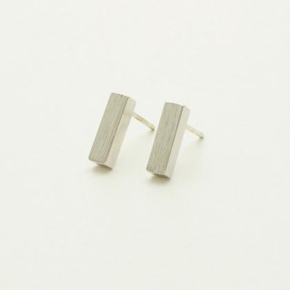 Bar Geometric Earrings, Minimalist Earrings Simple..