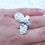 Silver Butterfly Ring, Jewelry For Her,..